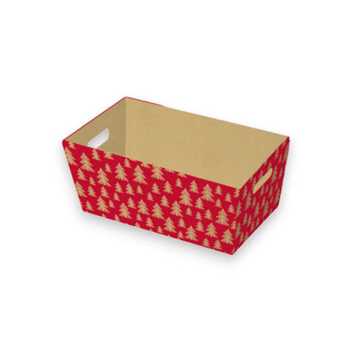 Picture of CHRISTMAS KRAFT HAMPER TRAYS
